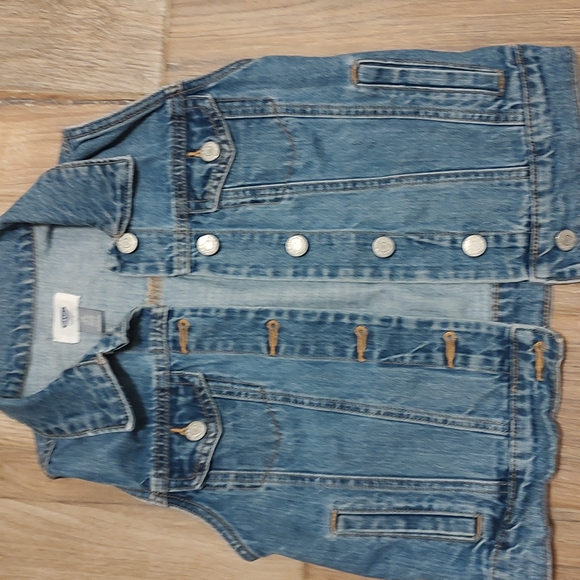 Old Navy Other - Old Navy kids blue jean vest size 10/12